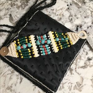 World market beaded bracelet